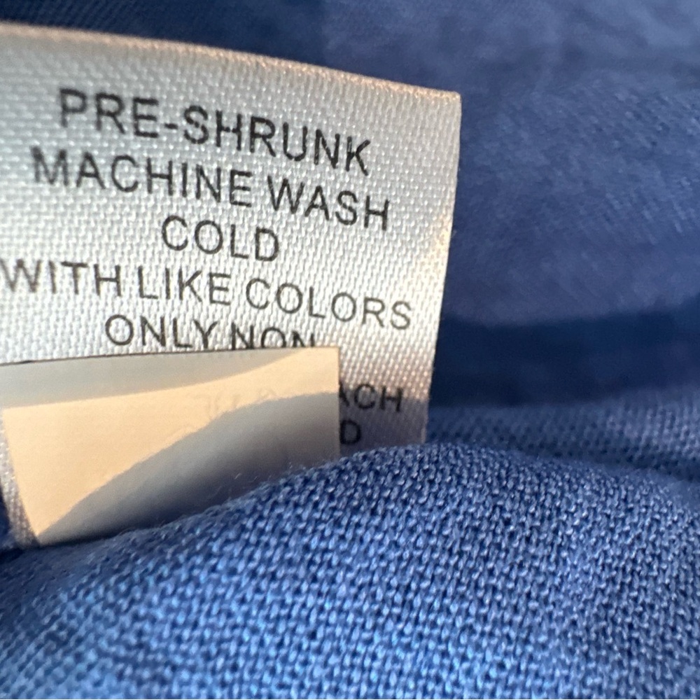 Lulu-B Cobalt Blue Ladder-Sleeve Tunic Size Large - Picture 5 of 7